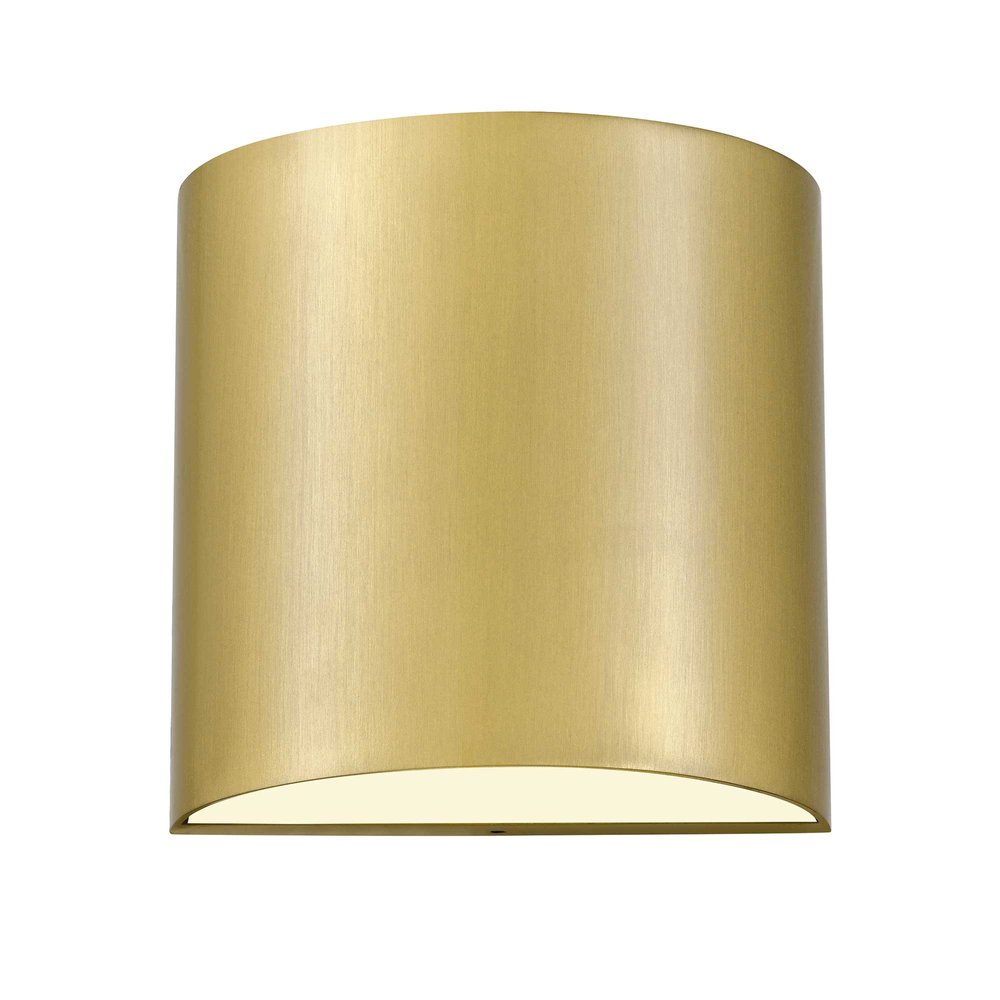 Brass LED Dimmable Outdoor Hanging Light