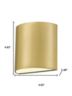 Brass LED Dimmable Outdoor Hanging Light