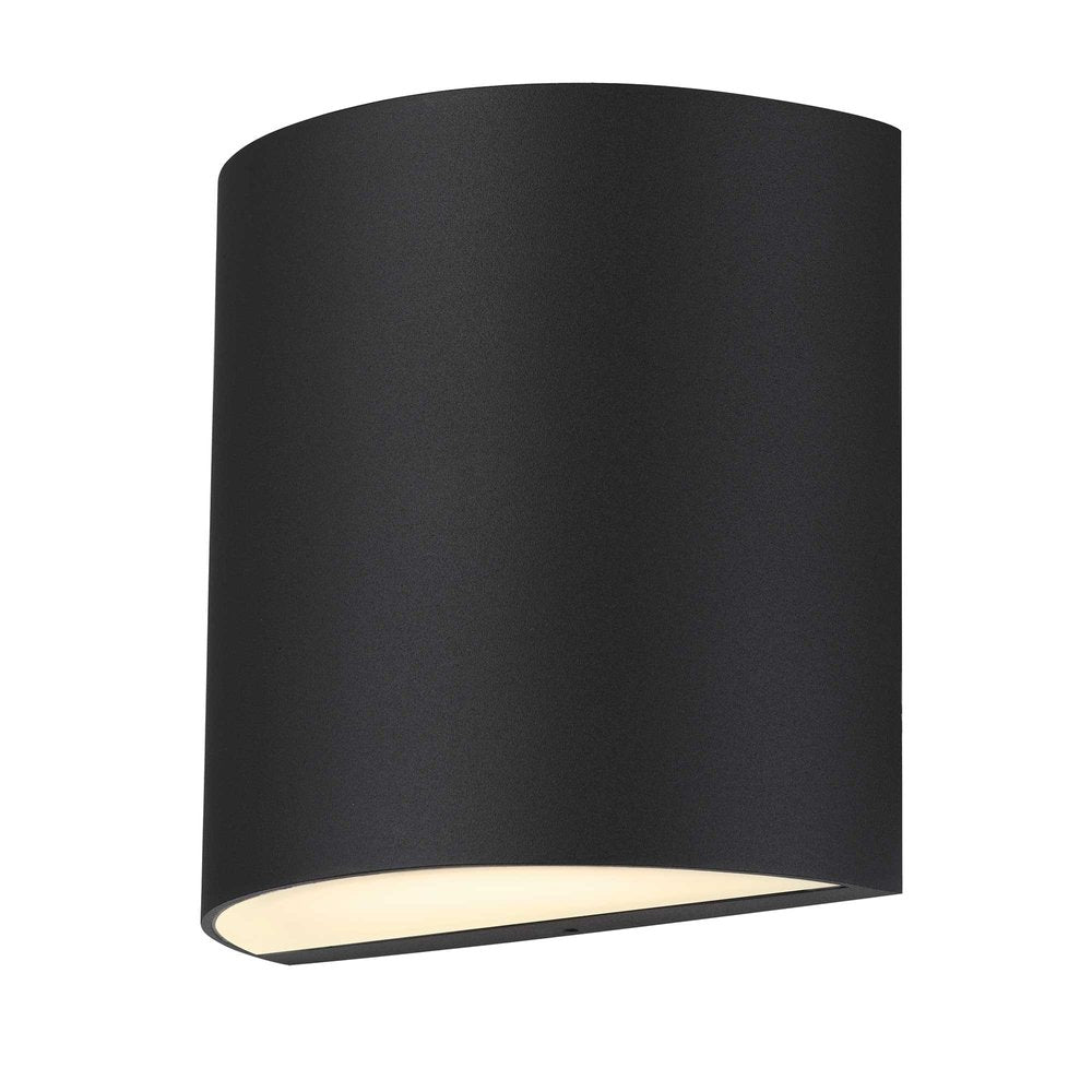 Black LED Dimmable Outdoor Hanging Light
