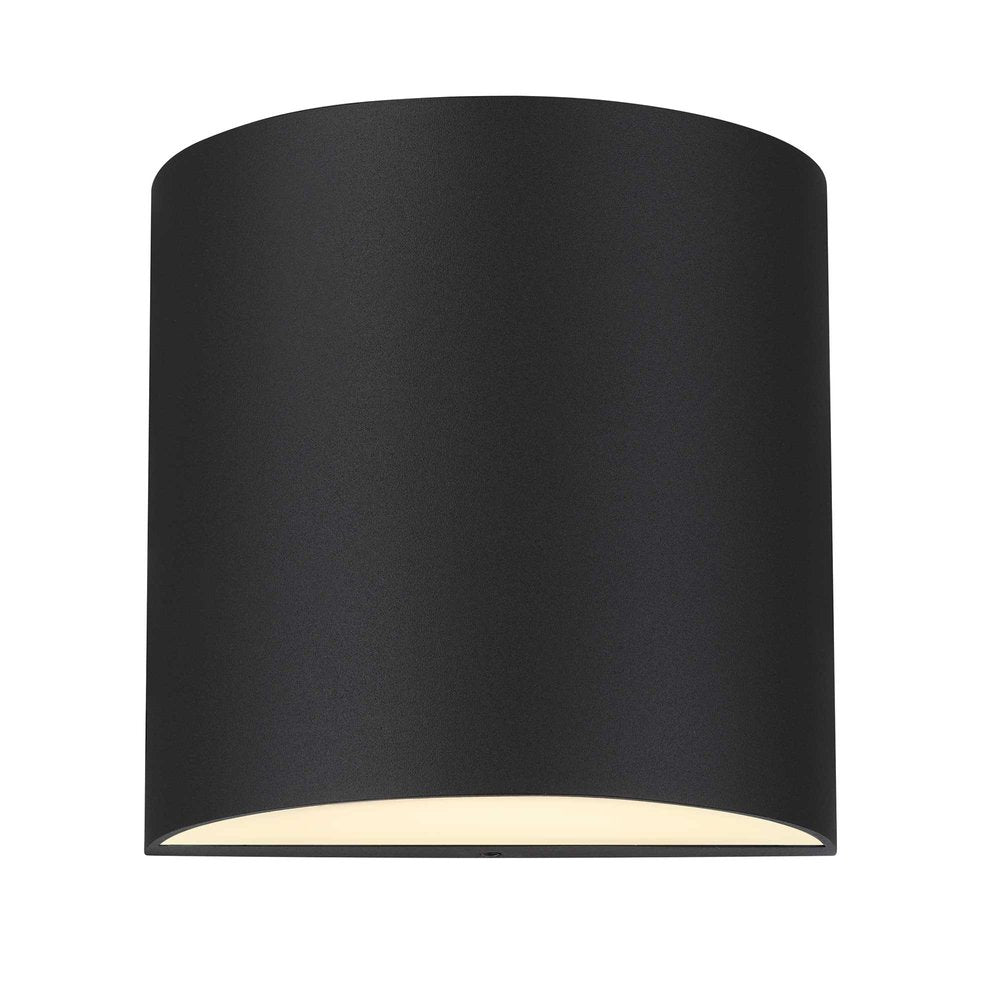 Black LED Dimmable Outdoor Hanging Light