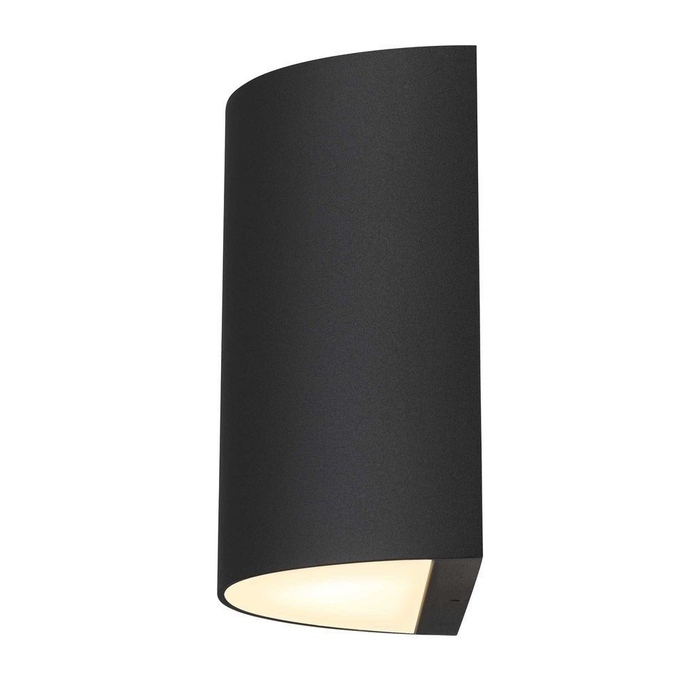 Black LED Dimmable Outdoor Hanging Light