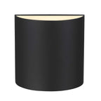 Black LED Dimmable Outdoor Hanging Light