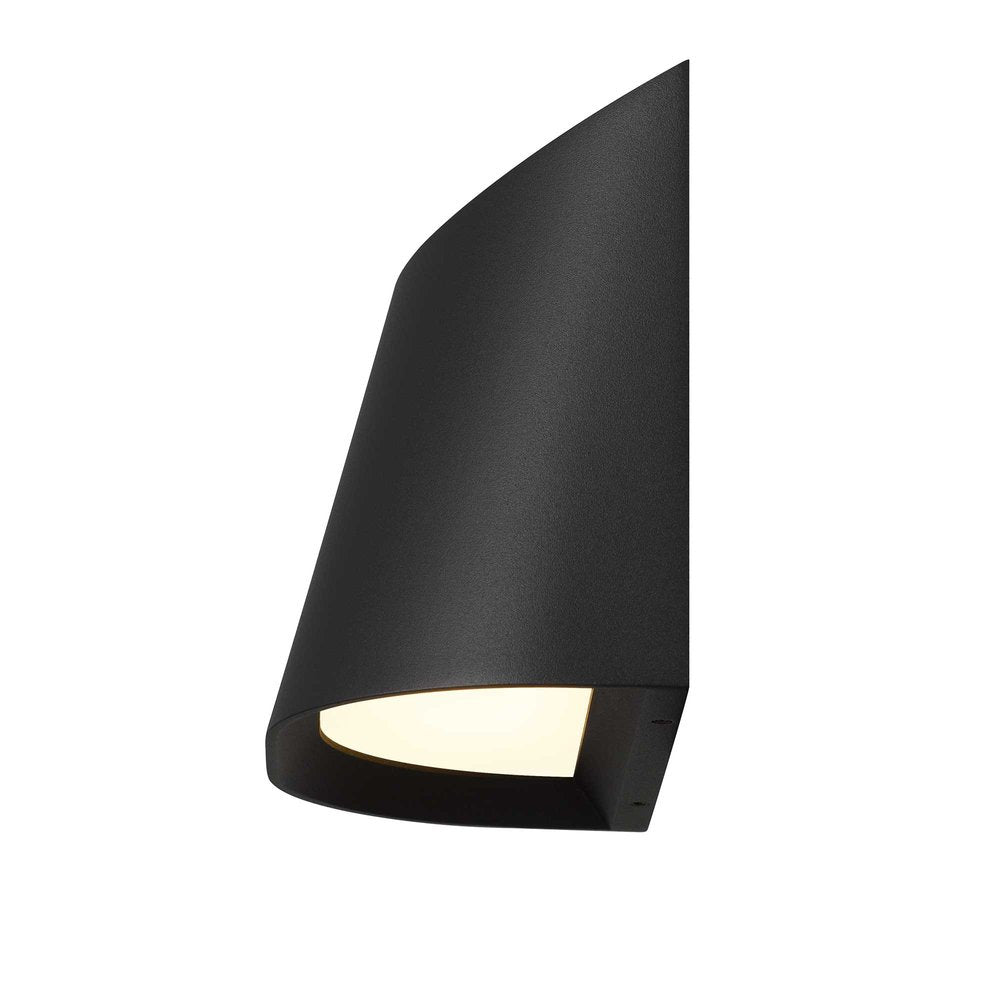 Black LED Dimmable Outdoor Hanging Light
