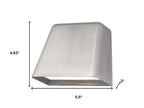 Silver LED Dimmable Outdoor Hanging Light