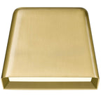 Brass LED Dimmable Outdoor Hanging Light