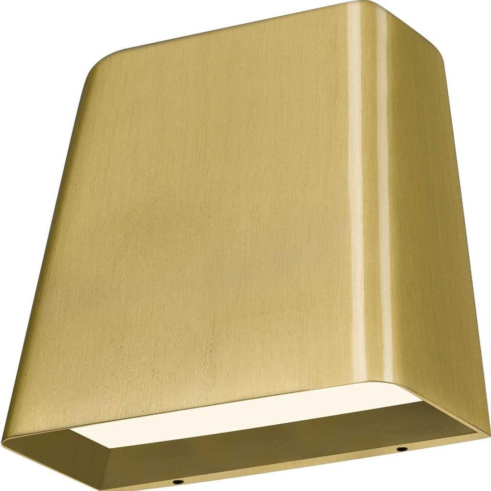 Brass LED Dimmable Outdoor Hanging Light