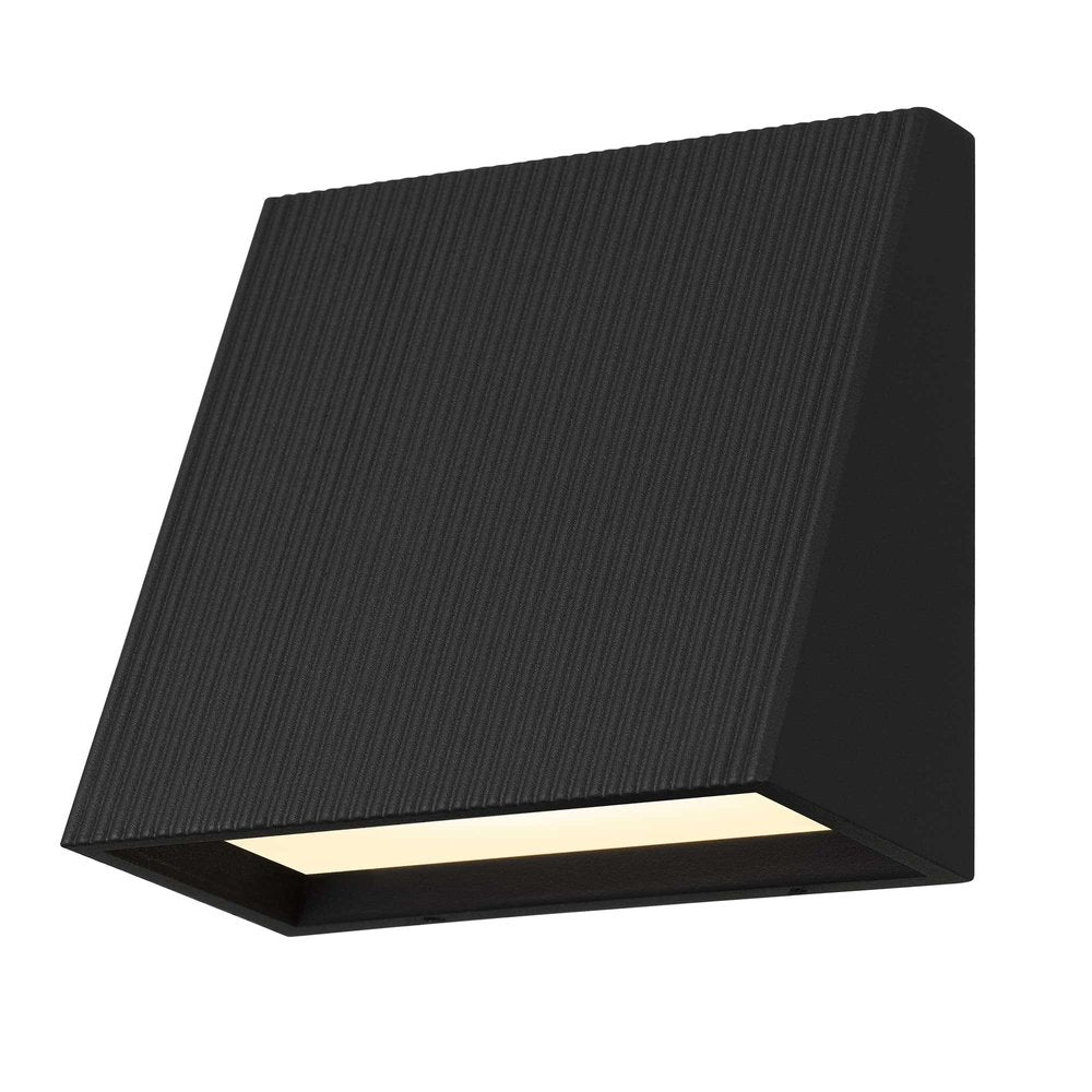 Black LED Dimmable Outdoor Hanging Light