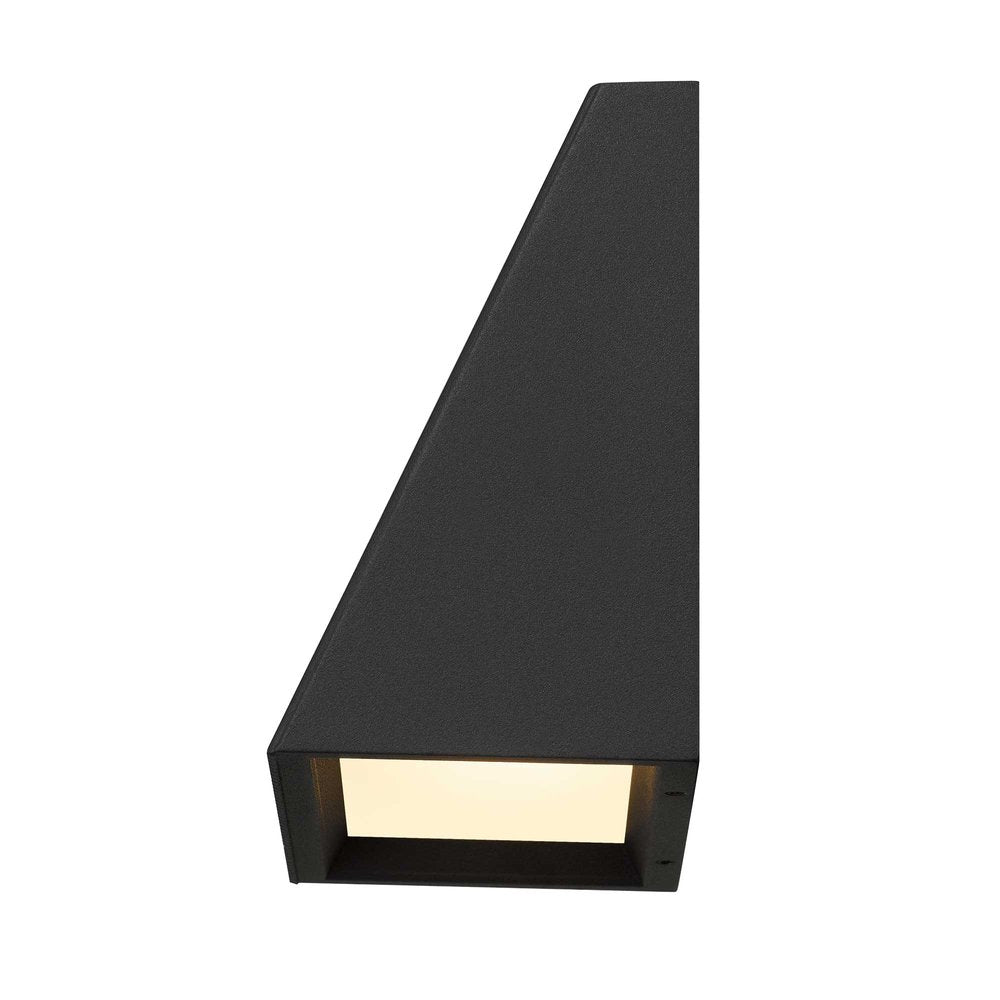 Black LED Dimmable Outdoor Hanging Light