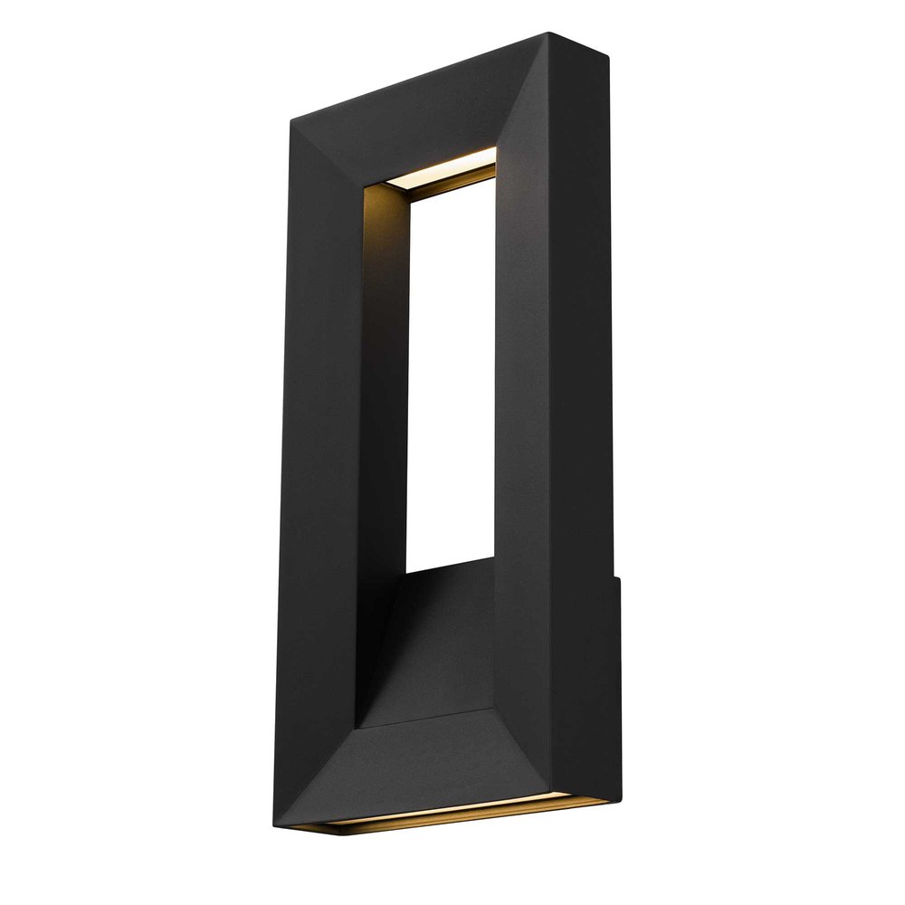 Black LED Dimmable Outdoor Hanging Light