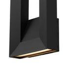 Black LED Dimmable Outdoor Hanging Light