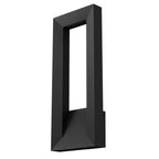 Black LED Dimmable Outdoor Hanging Light