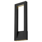 Black LED Dimmable Outdoor Hanging Light