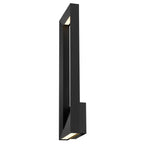 Black LED Dimmable Outdoor Hanging Light