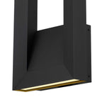 Black LED Dimmable Outdoor Hanging Light