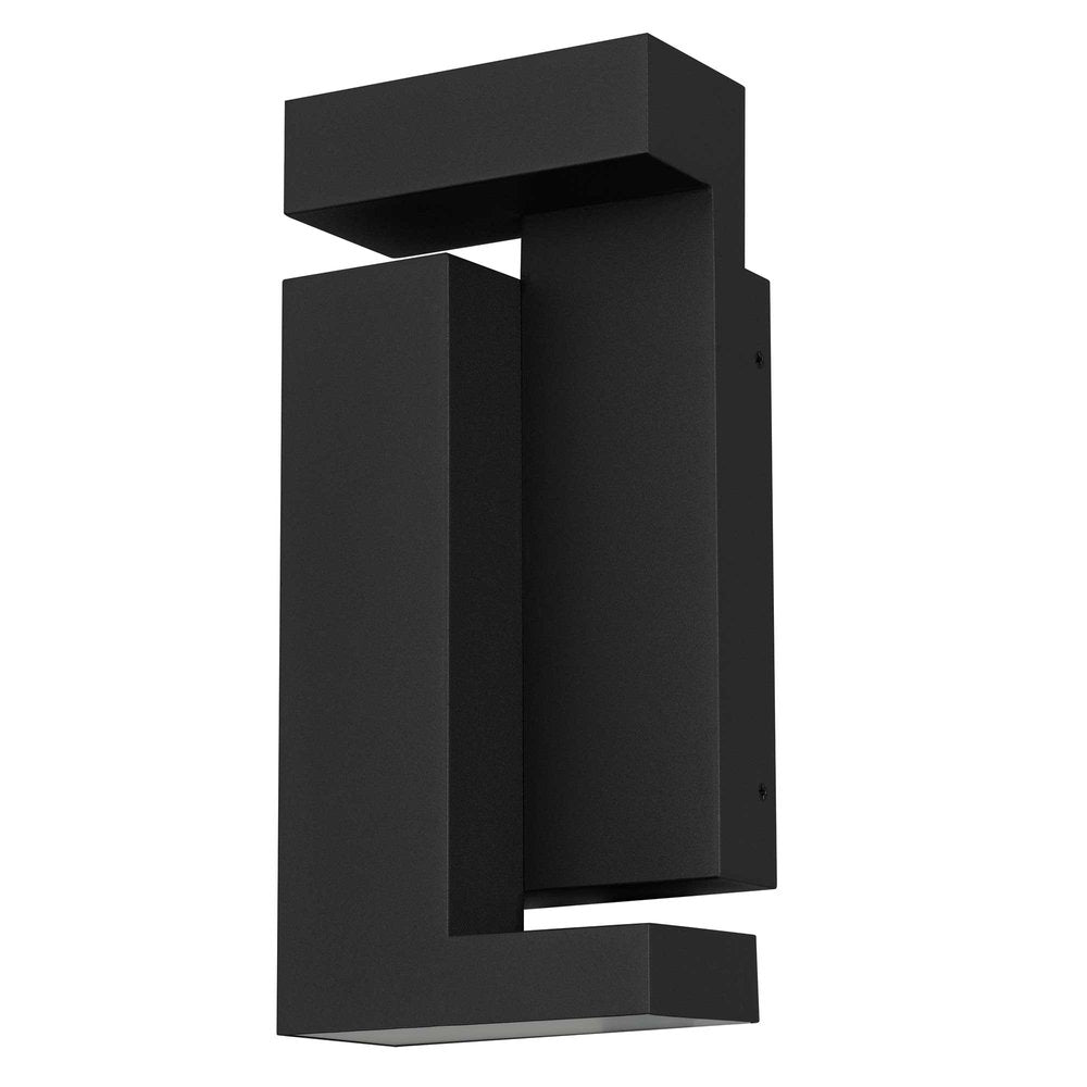 Black LED Dimmable Outdoor Hanging Light