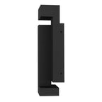 Black LED Dimmable Outdoor Hanging Light