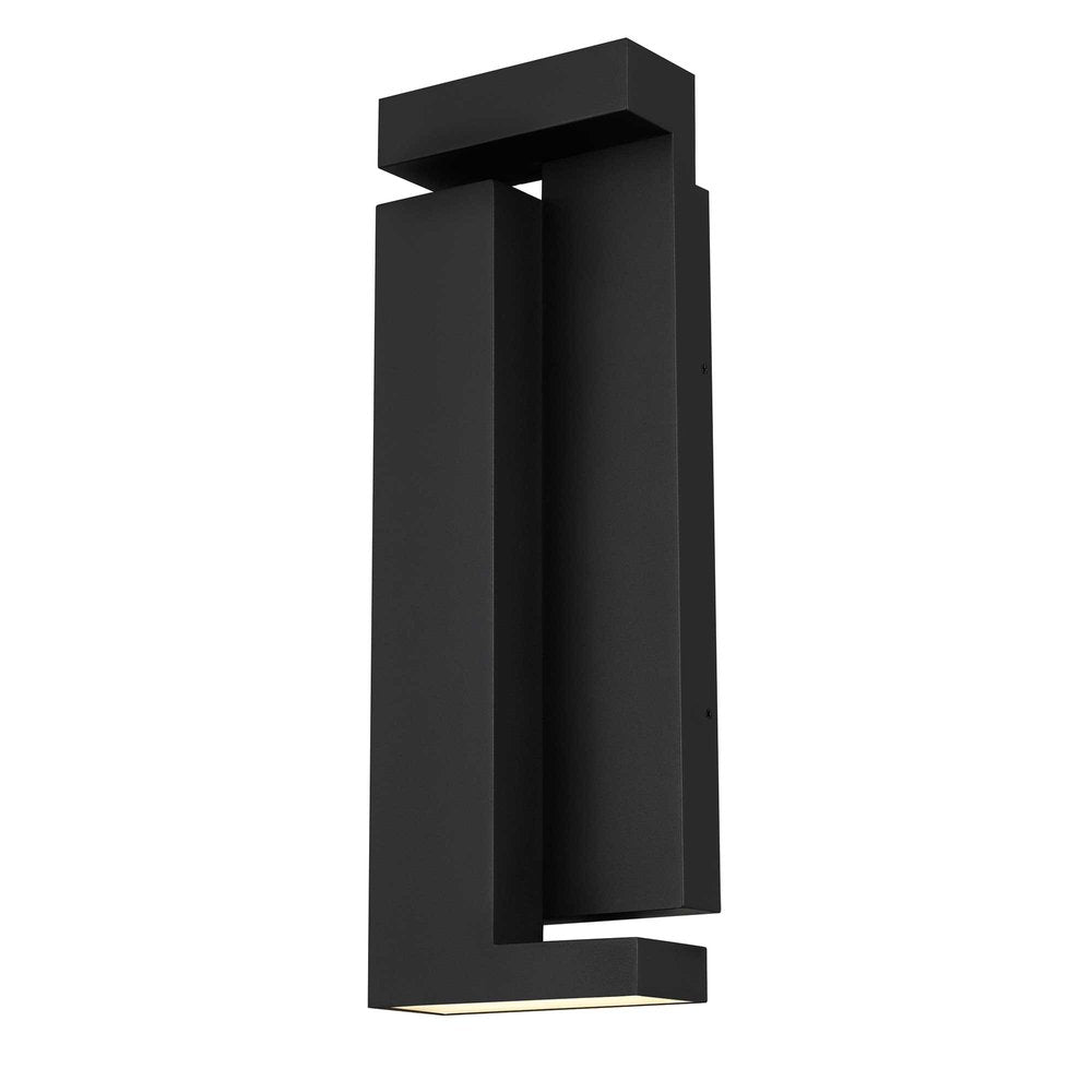 Black LED Dimmable Outdoor Hanging Light