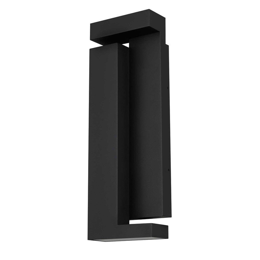 Black LED Dimmable Outdoor Hanging Light