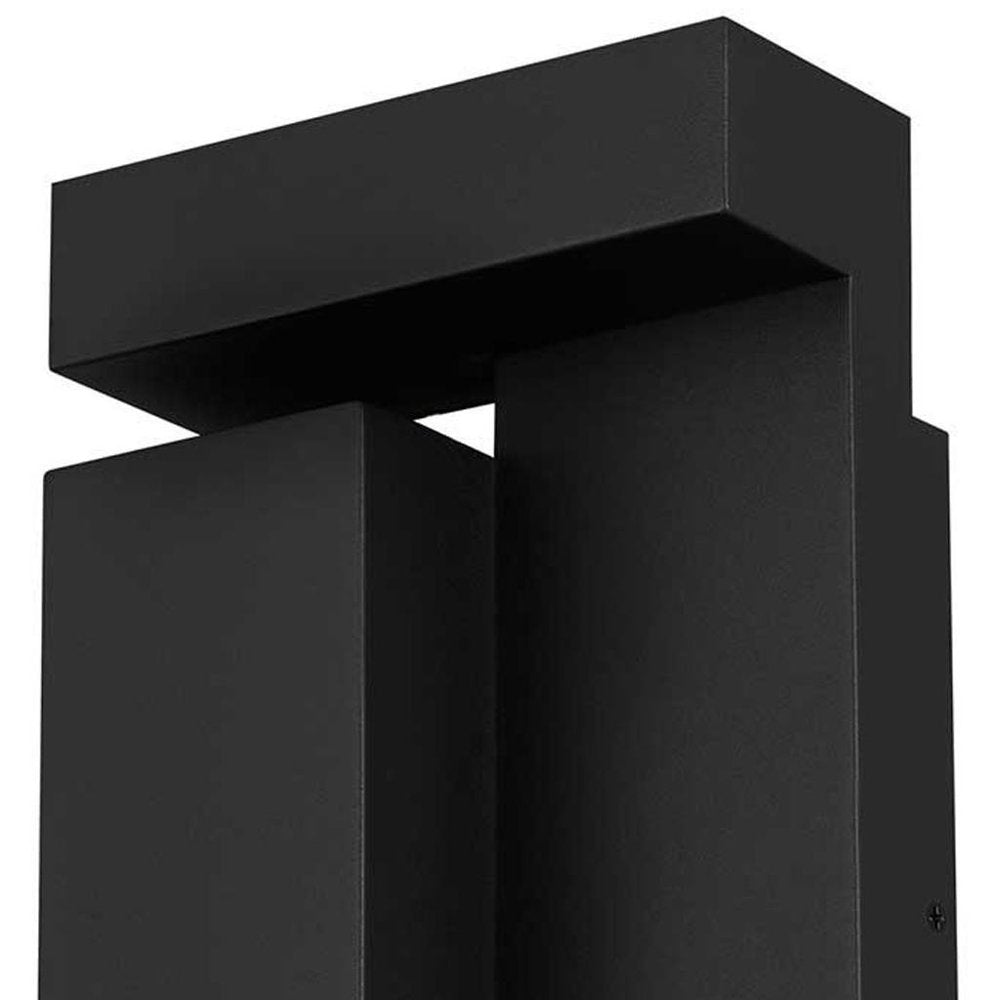 Black LED Dimmable Outdoor Hanging Light