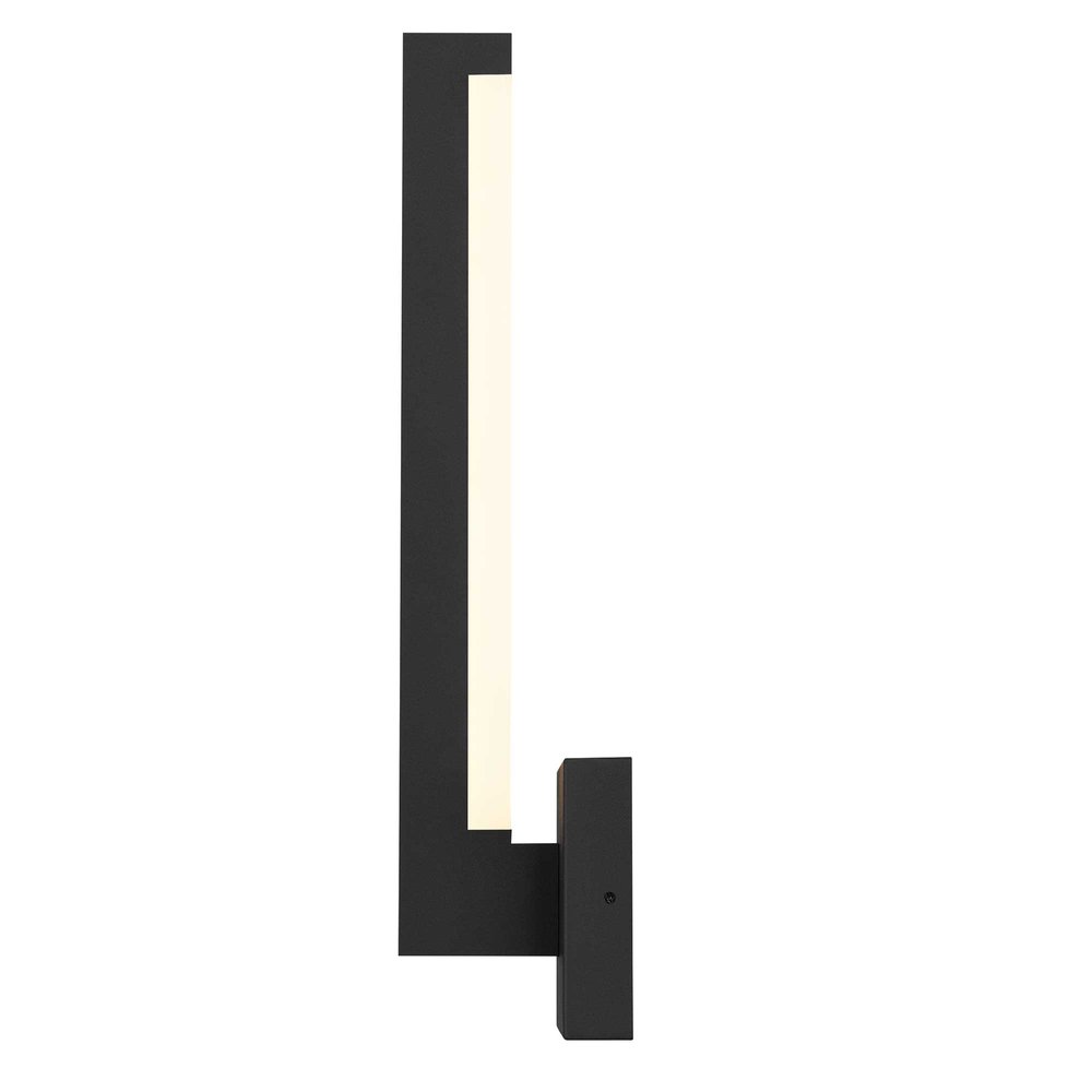 Black LED Dimmable Outdoor Hanging Light