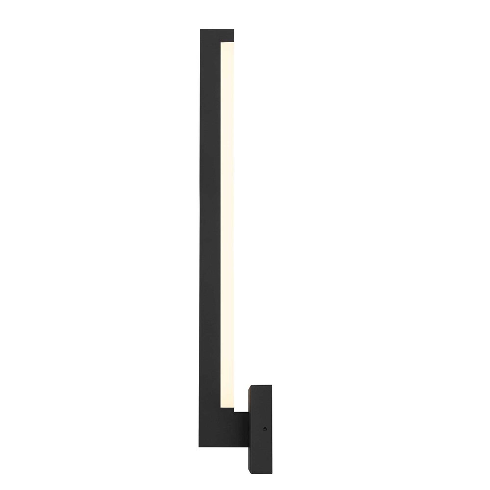 Black LED Dimmable Outdoor Hanging Light