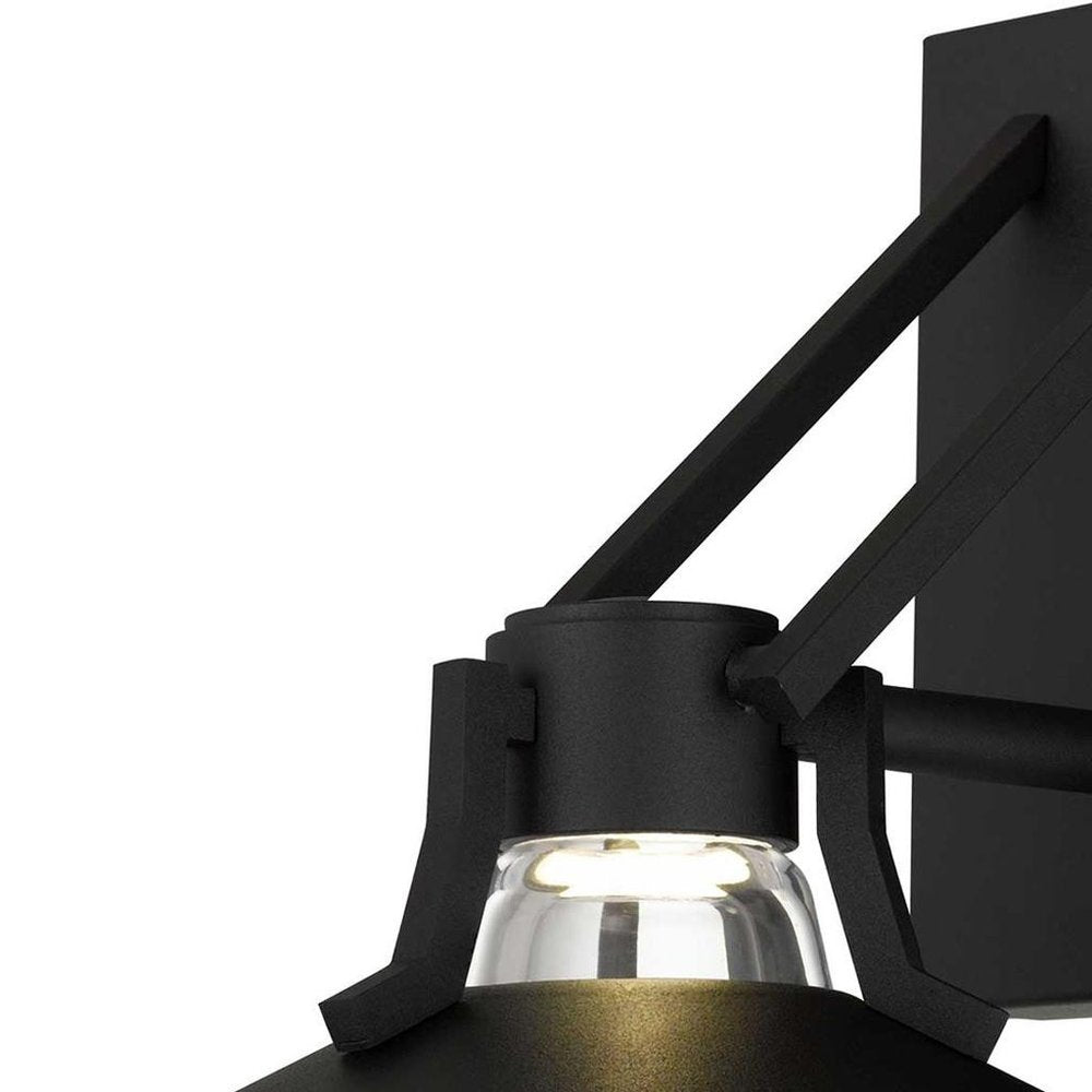 Black Transparent LED Dimmable Outdoor Hanging Light
