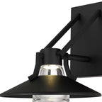 Black Transparent LED Dimmable Outdoor Hanging Light