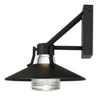 Black Transparent LED Dimmable Outdoor Hanging Light
