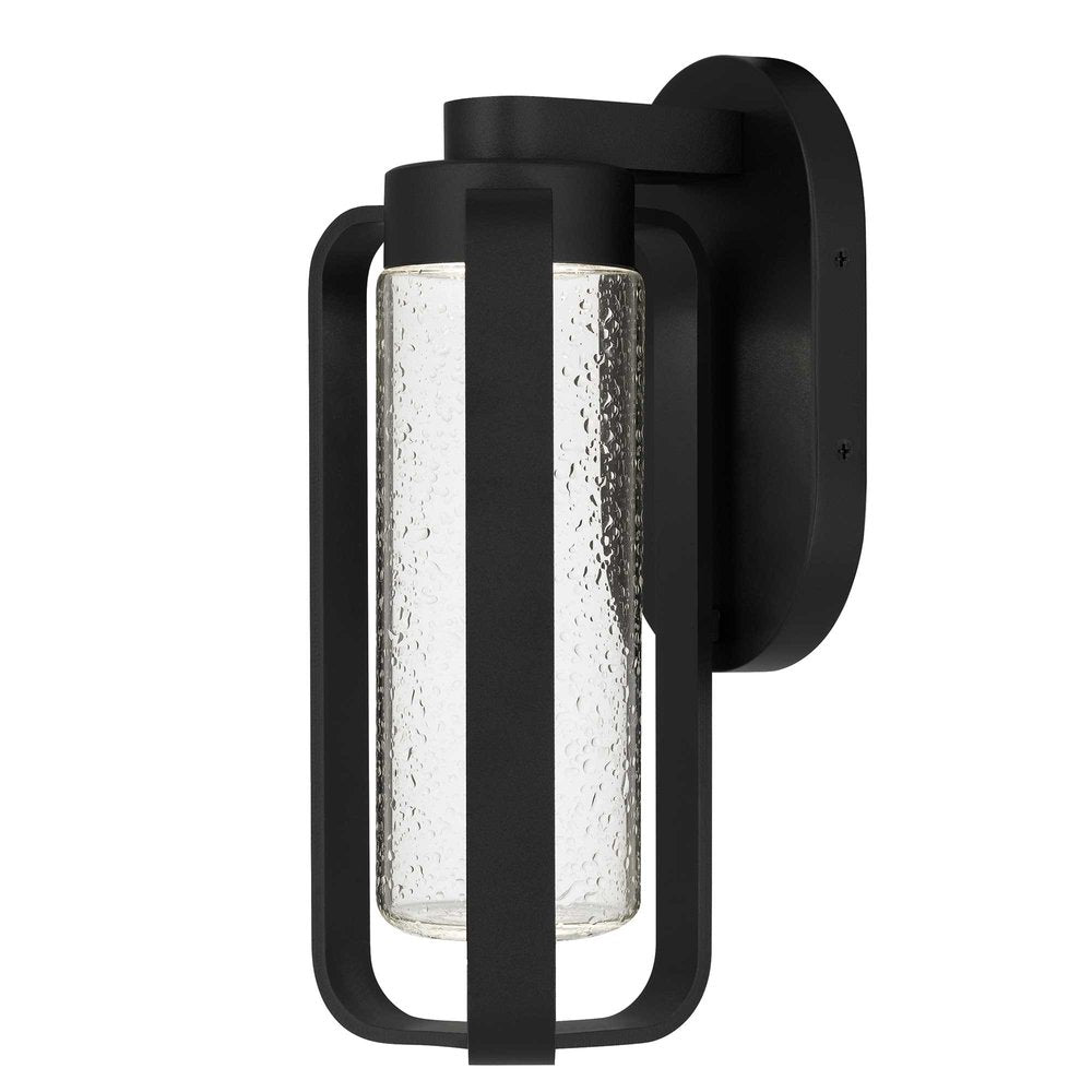 Black Seeded LED Dimmable Outdoor Hanging Light