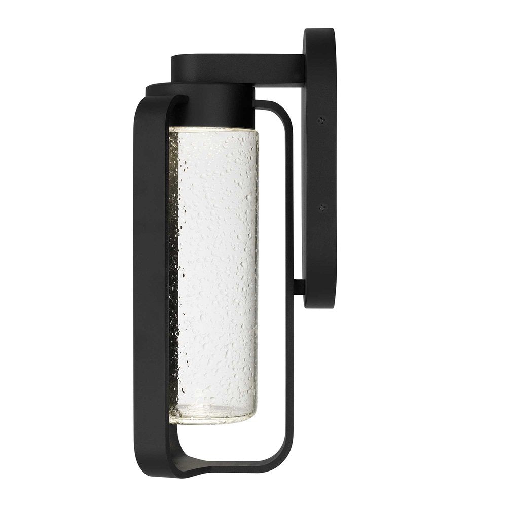 Black Seeded LED Dimmable Outdoor Hanging Light