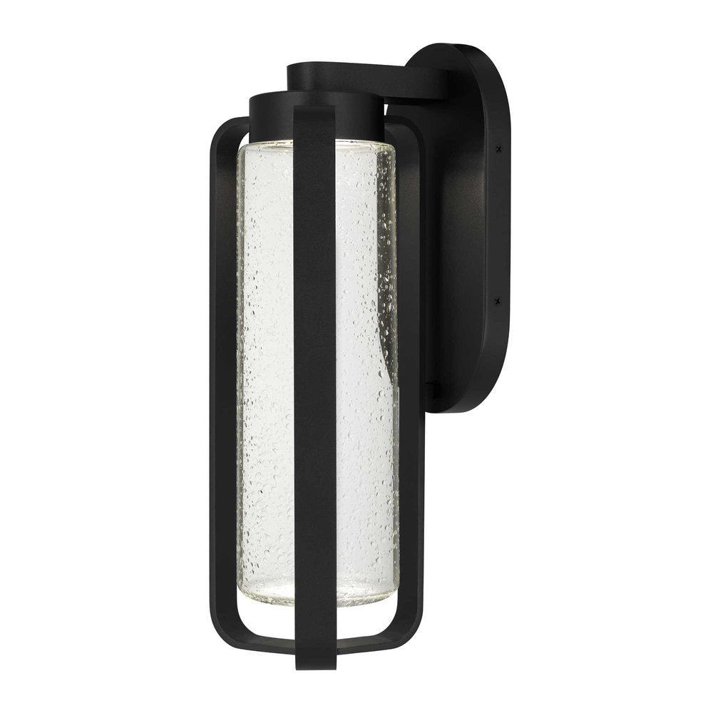 Black Seeded LED Dimmable Outdoor Hanging Light