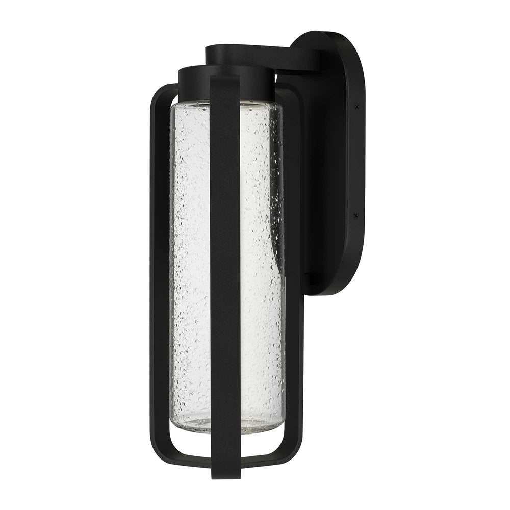 Black Seeded LED Dimmable Outdoor Hanging Light