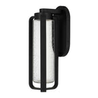Black Seeded LED Dimmable Outdoor Hanging Light