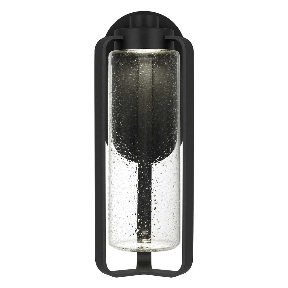 Black Seeded LED Dimmable Outdoor Hanging Light