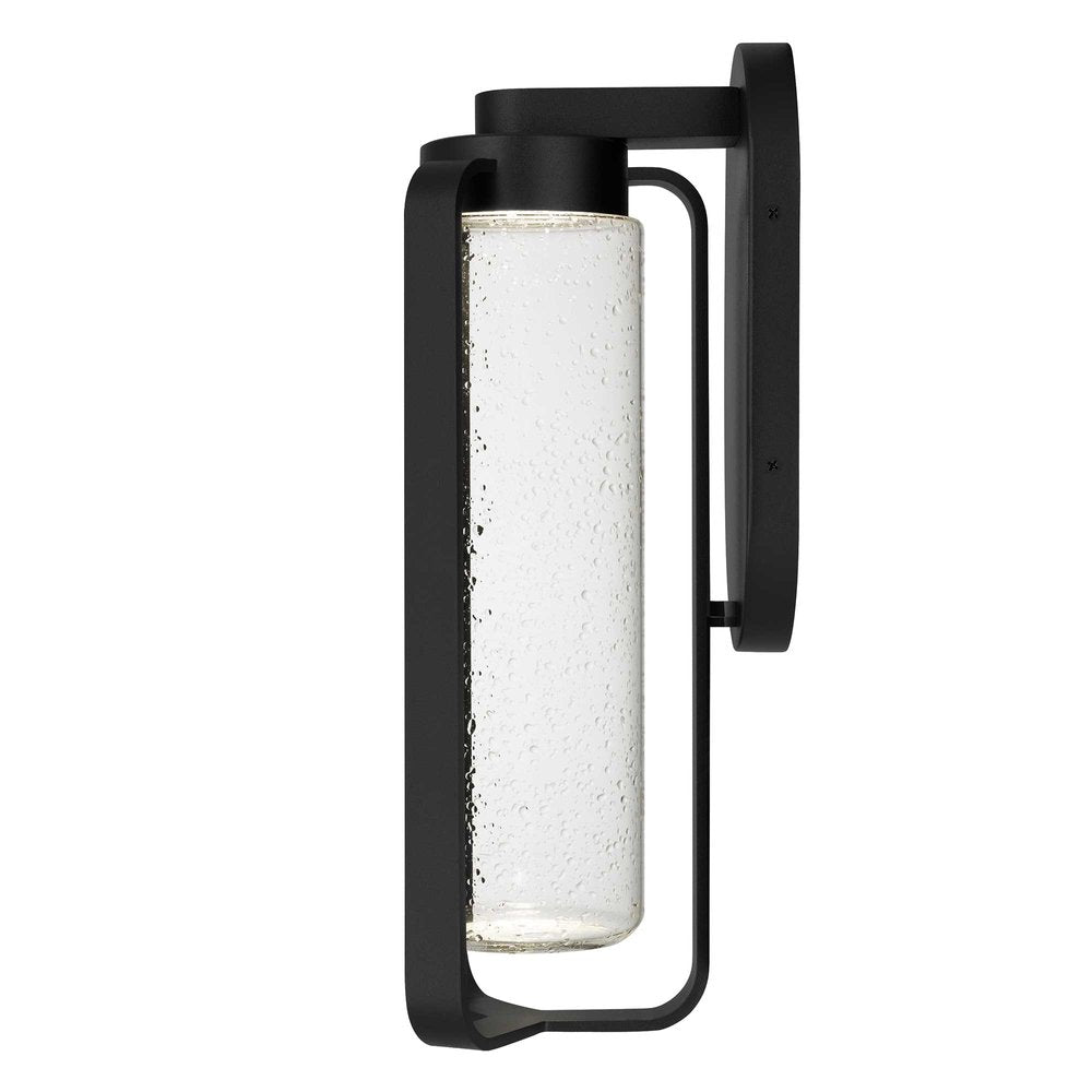 Black Seeded LED Dimmable Outdoor Hanging Light