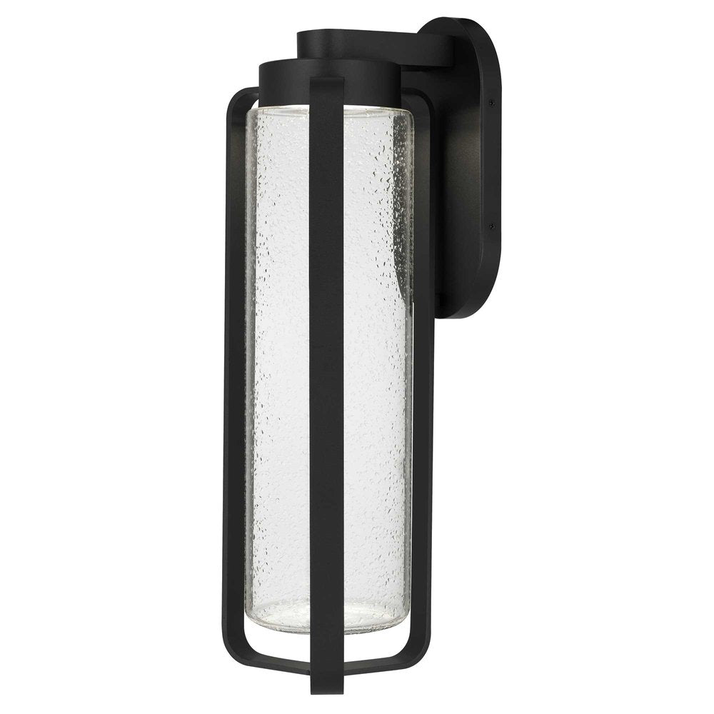 Black Seeded LED Dimmable Outdoor Hanging Light
