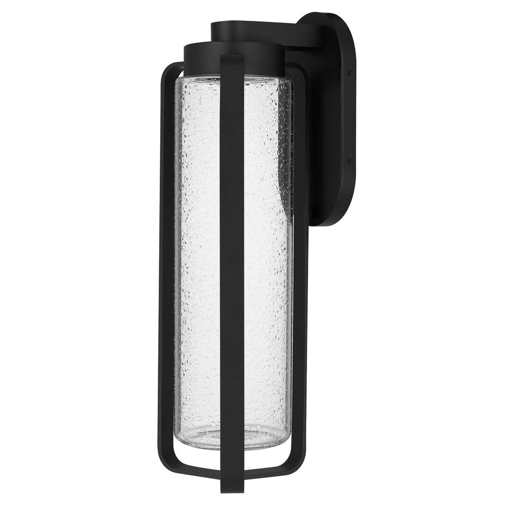 Black Seeded LED Dimmable Outdoor Hanging Light