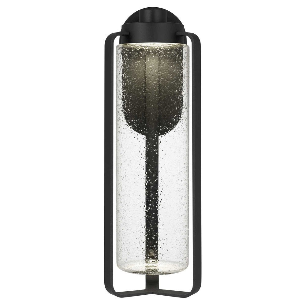 Black Seeded LED Dimmable Outdoor Hanging Light