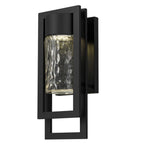 Black Seeded LED Dimmable Outdoor Hanging Light