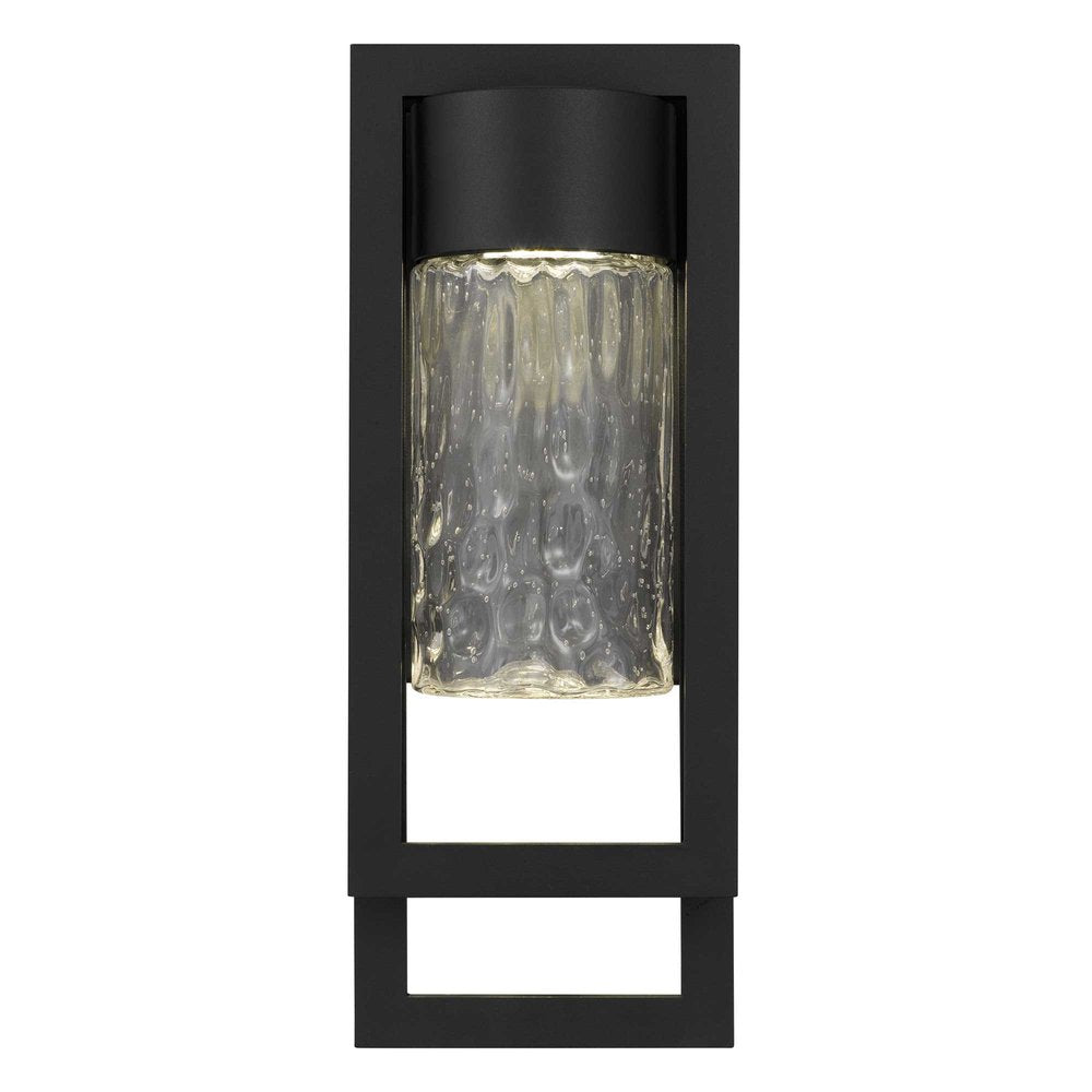 Black Seeded LED Dimmable Outdoor Hanging Light