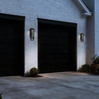 Black Seeded LED Dimmable Outdoor Hanging Light