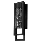Black Seeded LED Dimmable Outdoor Hanging Light