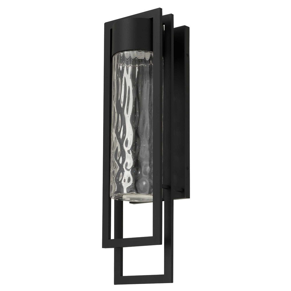 Black Seeded LED Dimmable Outdoor Hanging Light