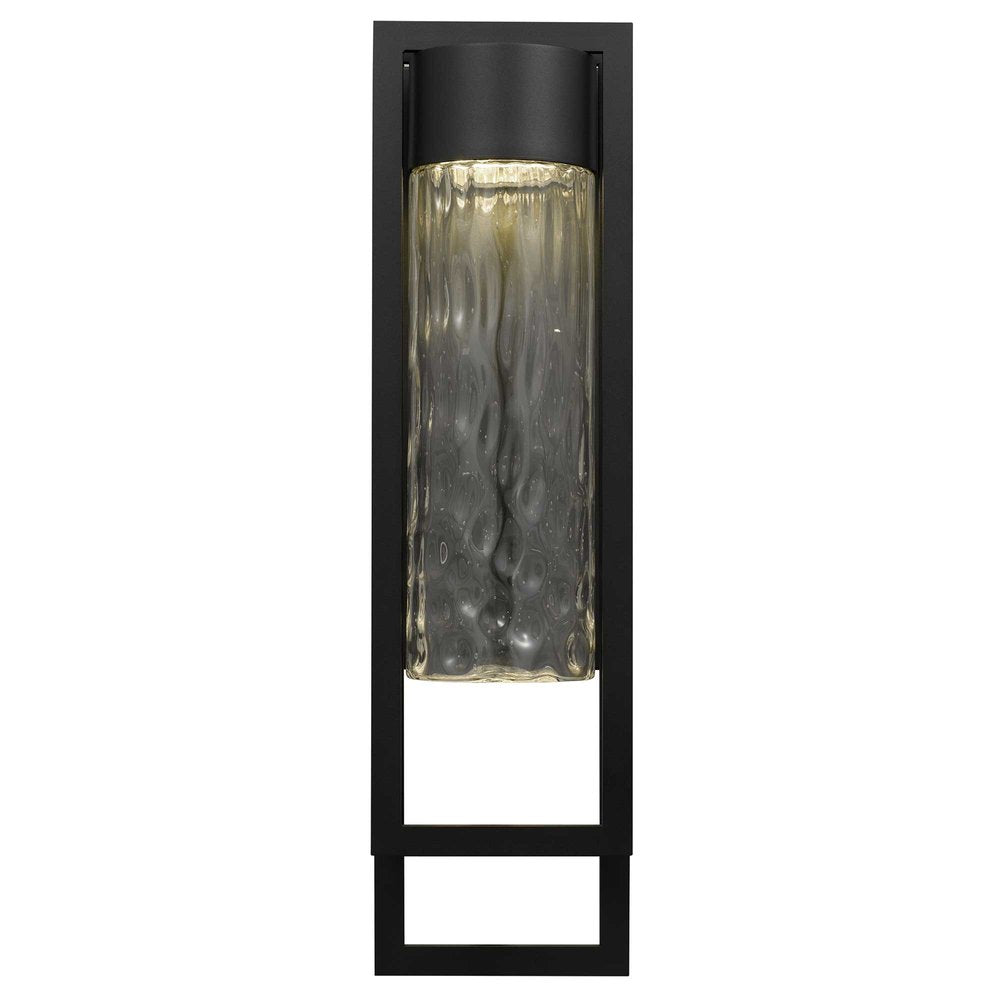 Black Seeded LED Dimmable Outdoor Hanging Light