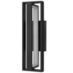 Black LED Dimmable Outdoor Hanging Light