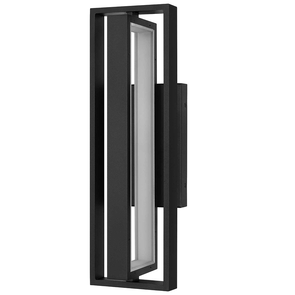 Black LED Dimmable Outdoor Hanging Light