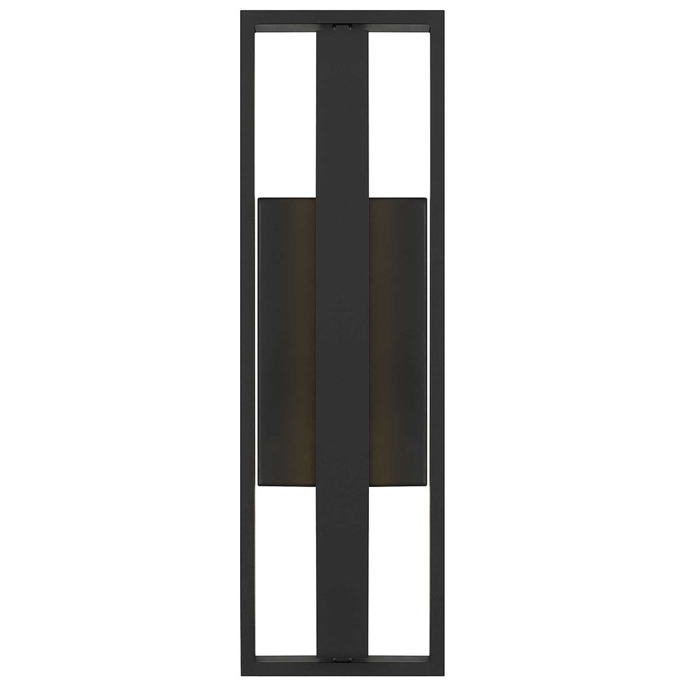 Black LED Dimmable Outdoor Hanging Light