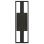 Black LED Dimmable Outdoor Hanging Light
