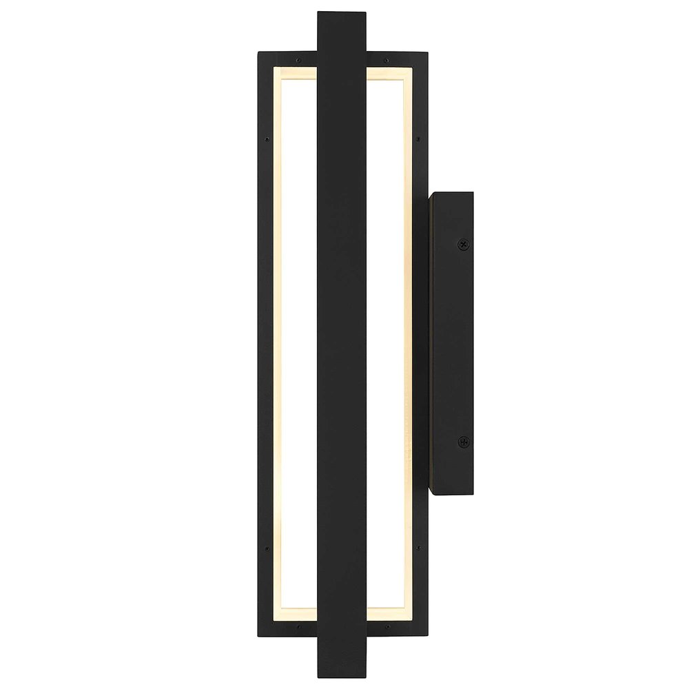 Black LED Dimmable Outdoor Hanging Light