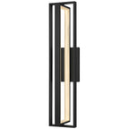 Black LED Dimmable Outdoor Hanging Light